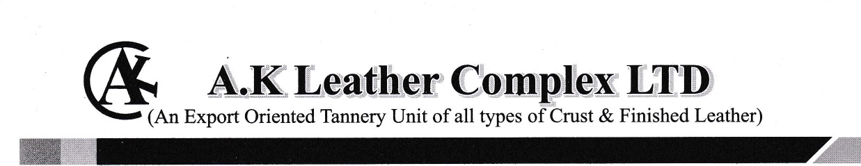 A K LEATHER COMPLEX LIMITED